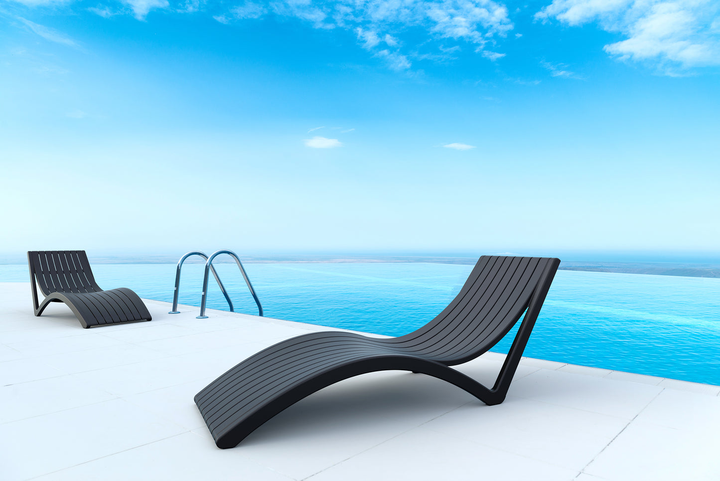Whitehaven Sunlounge - Black