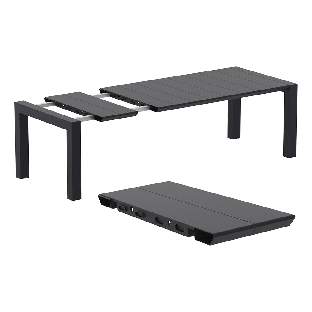 Whitehaven Outdoor Extension Table - Black (1800mm or 2200mm)