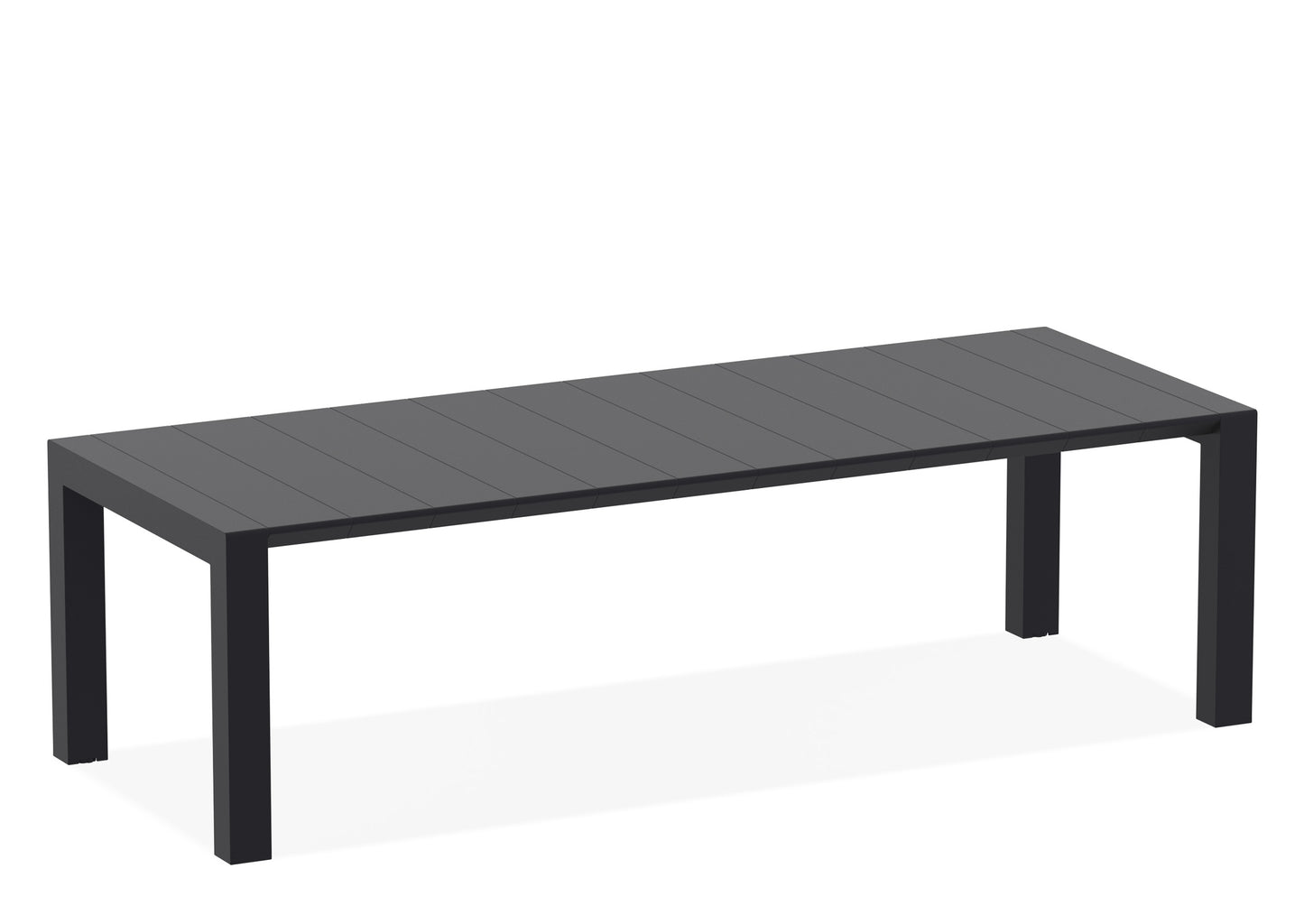 Whitehaven Outdoor Extension Table - Black (2600mm or 3000mm)