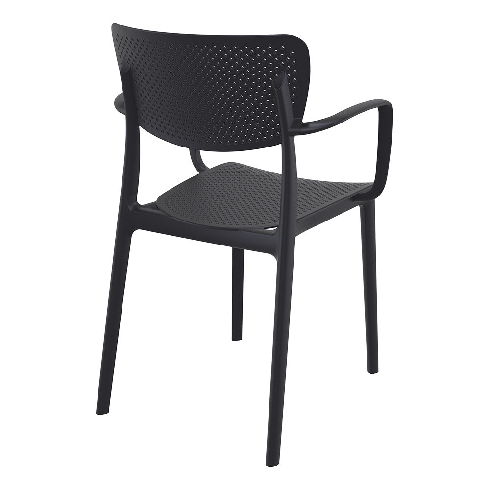 Whitehaven Outdoor Armchair - Black