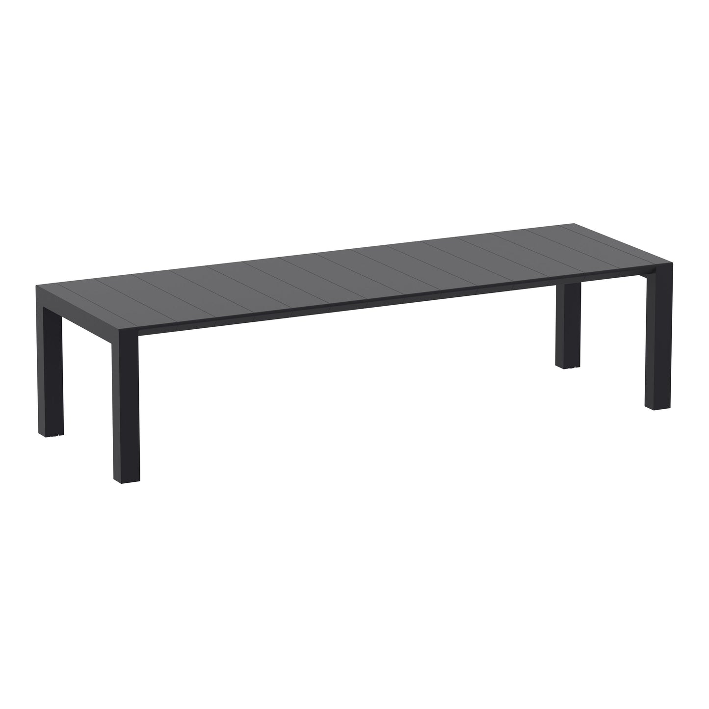 Whitehaven Outdoor Extension Table - Black (2600mm or 3000mm)