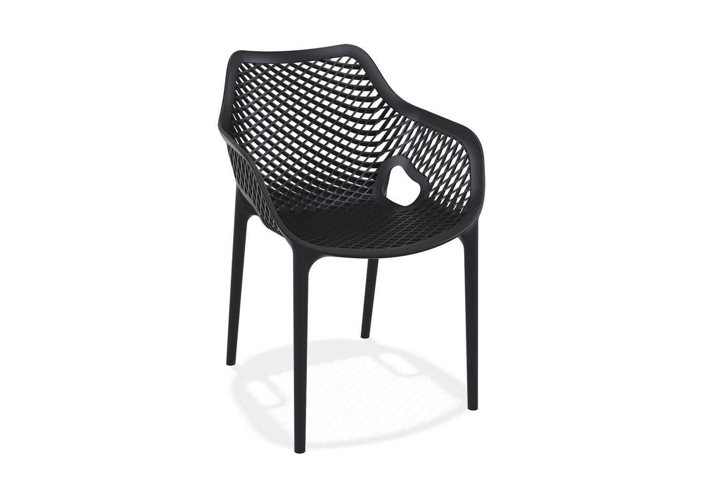 Tangalooma Outdoor Armchair - Black
