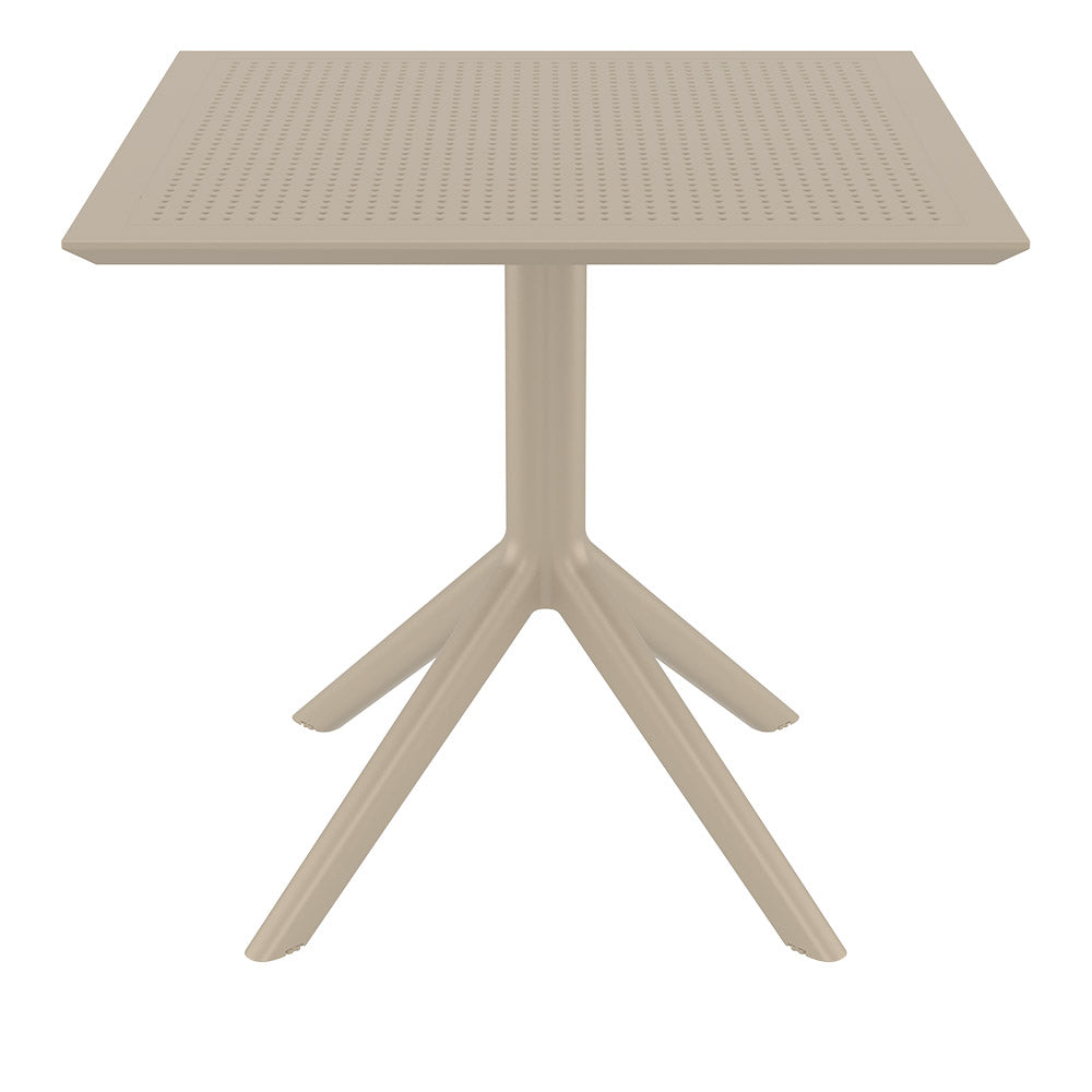 Kirra Outdoor Table - Latte (800mm)