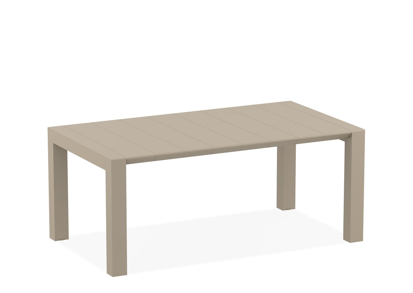Whitehaven Outdoor Extension Table - Latte (1800mm or 2200mm)