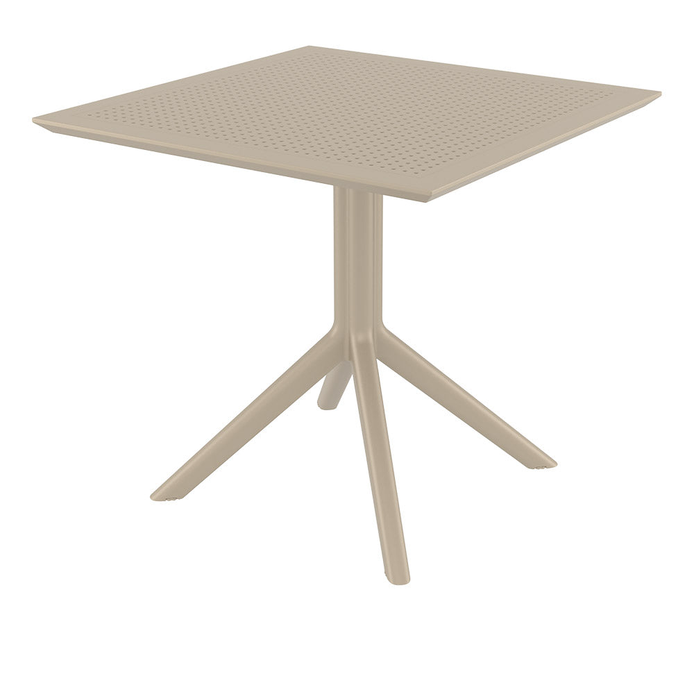 Kirra Outdoor Table - Latte (800mm)
