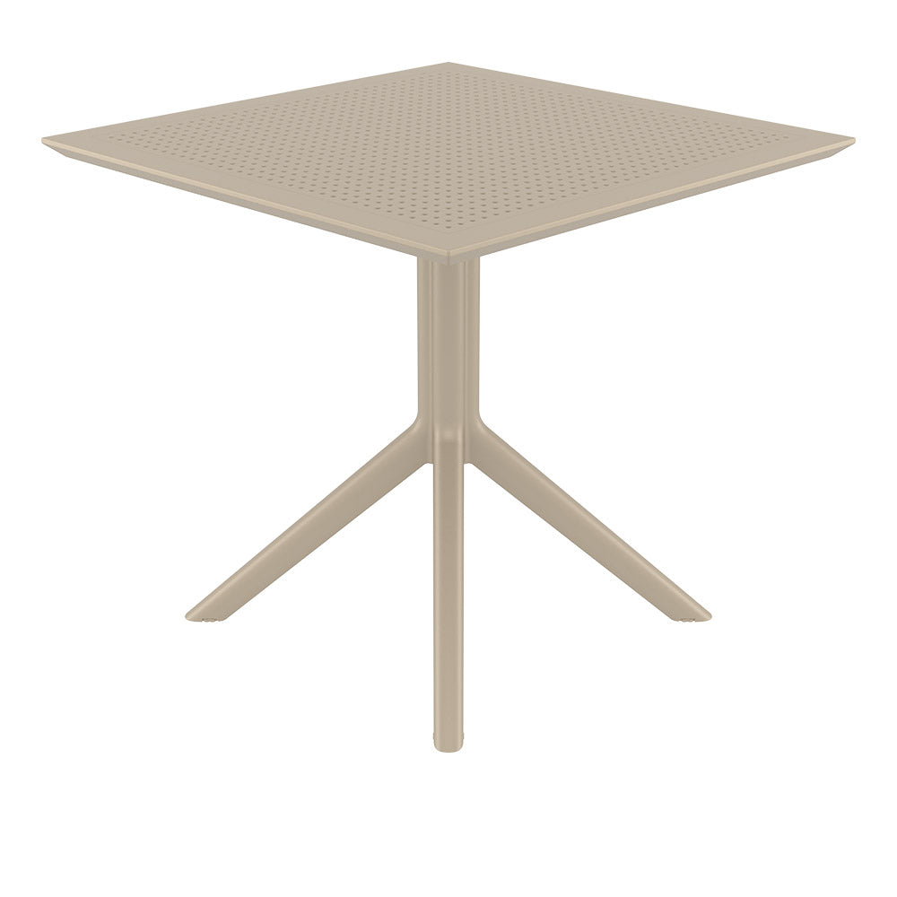 Kirra Outdoor Table - Latte (800mm)