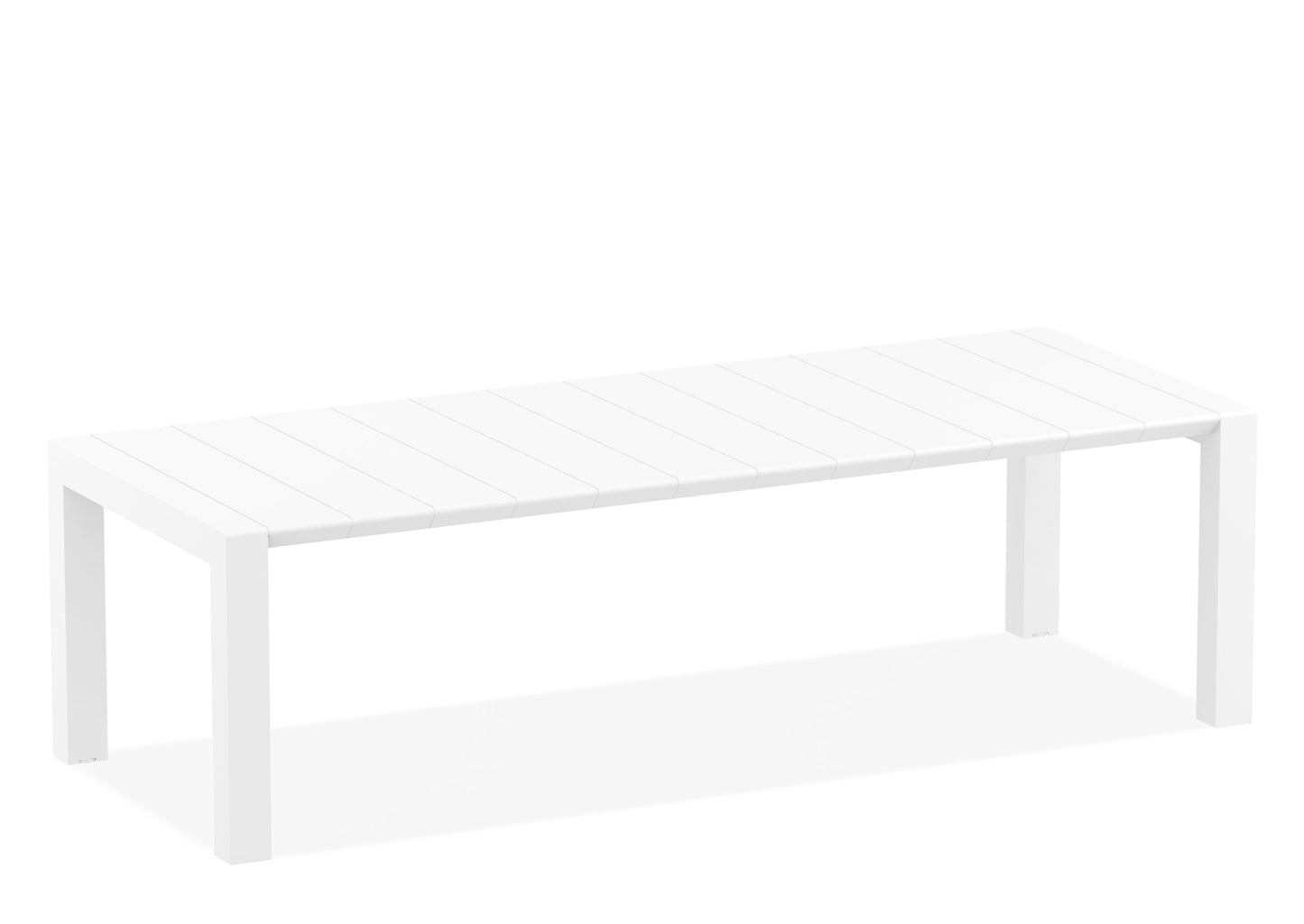 Whitehaven Outdoor Extension Table - White (2600mm or 3000mm)