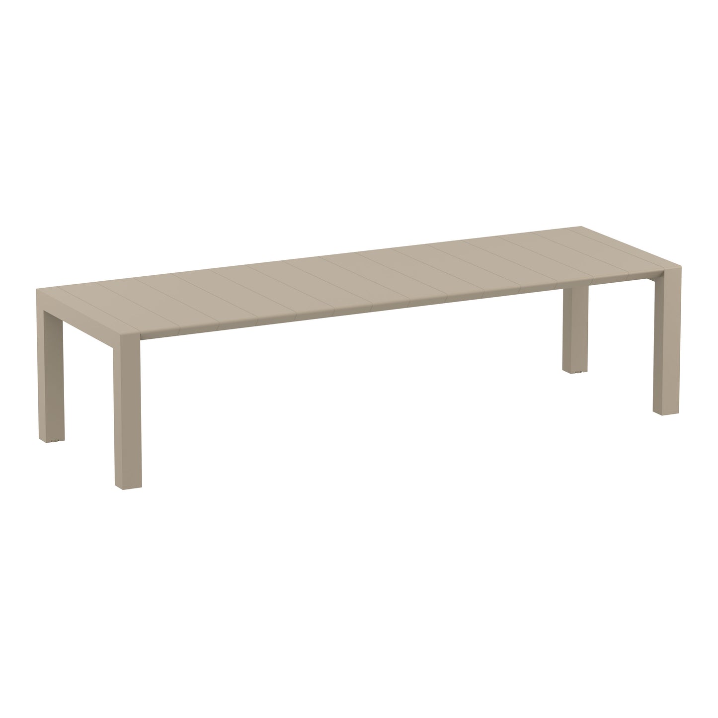 Whitehaven Outdoor Extension Table - Latte (2600mm or 3000mm)