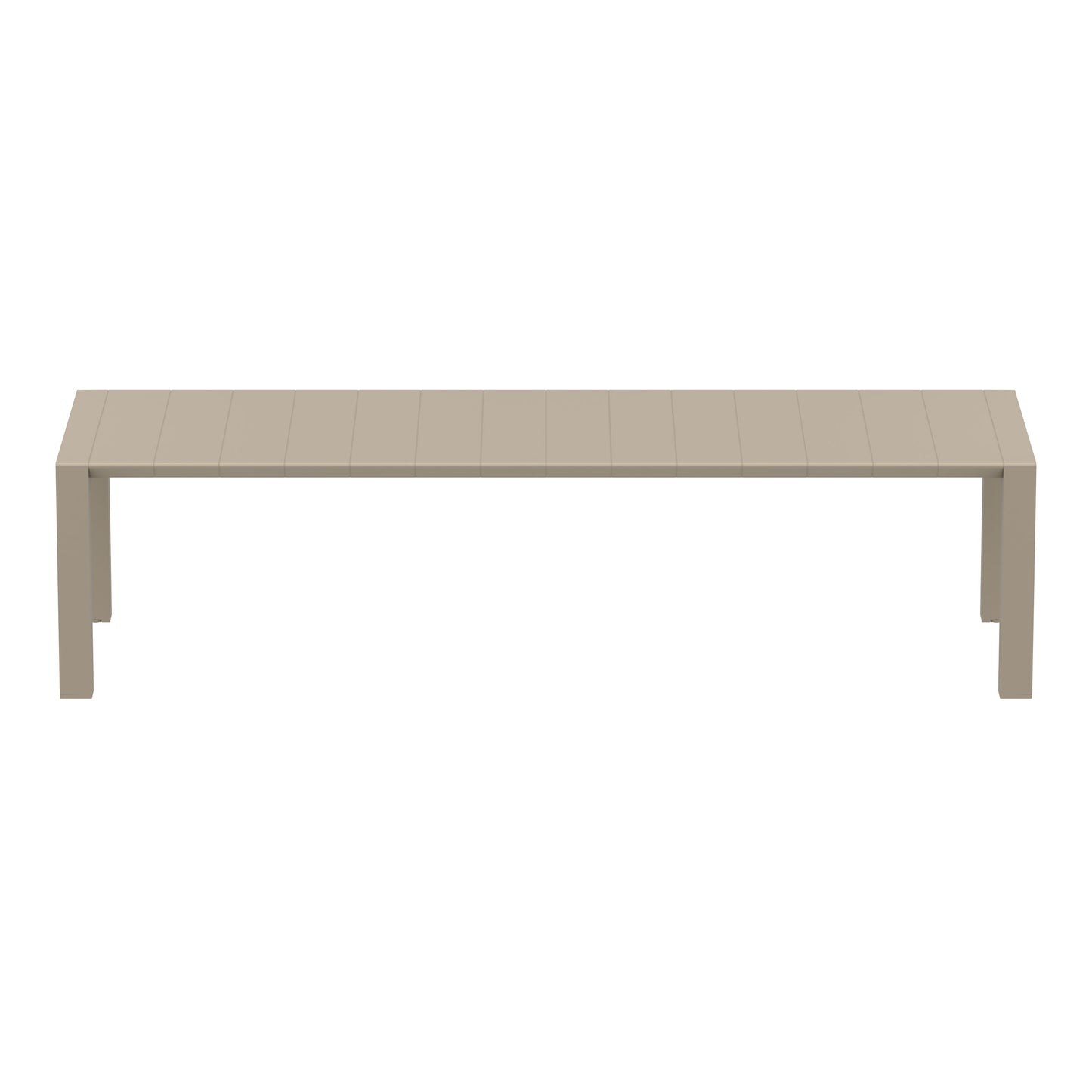Whitehaven Outdoor Extension Table - Latte (2600mm or 3000mm)