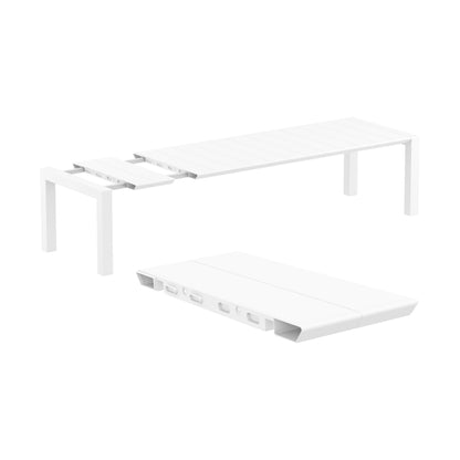 Whitehaven Outdoor Extension Table - White (2600mm or 3000mm)