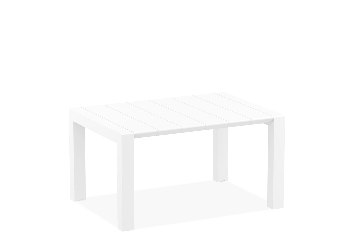Whitehaven Outdoor Extension Table - White (1000mm or 1400mm)