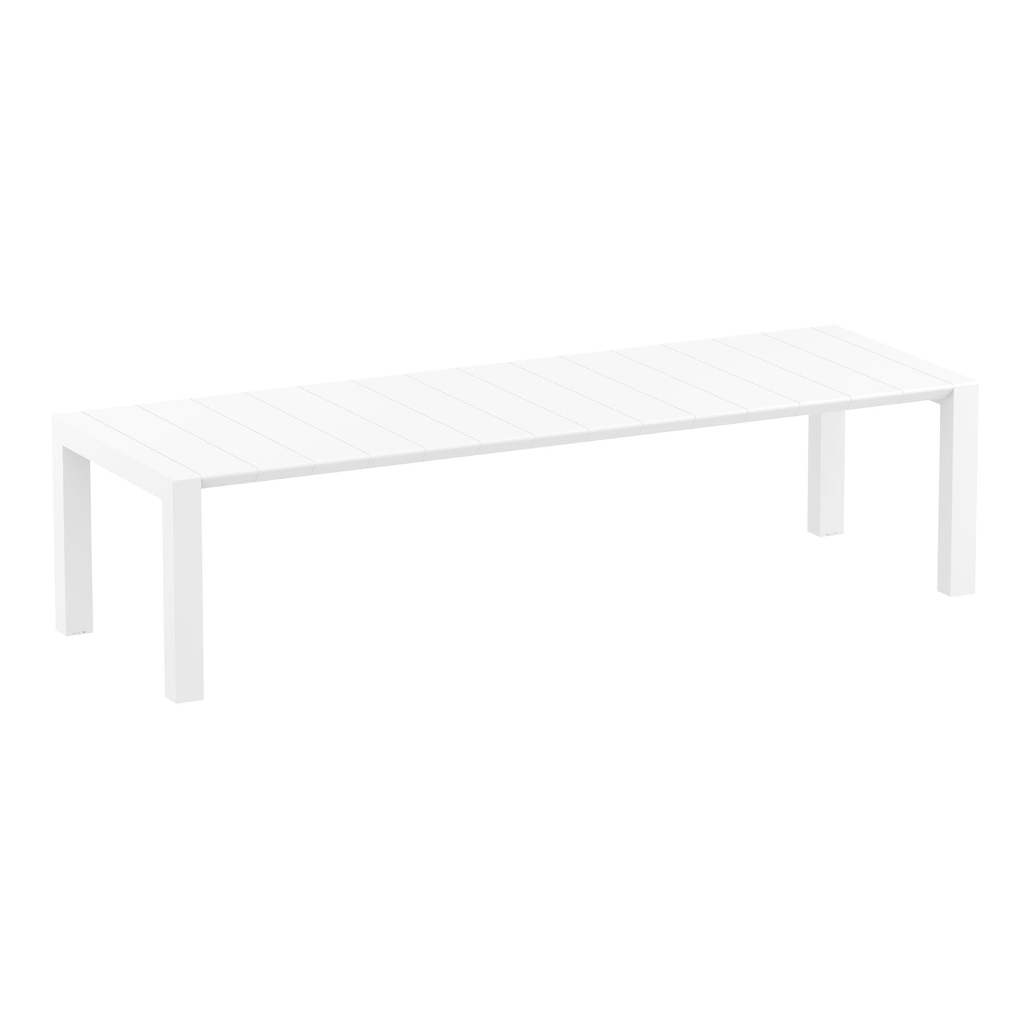 Whitehaven Outdoor Extension Table - White (2600mm or 3000mm)