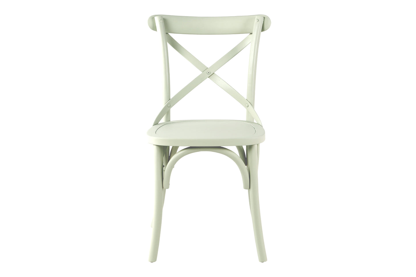 Cross Back Chair - Seafoam