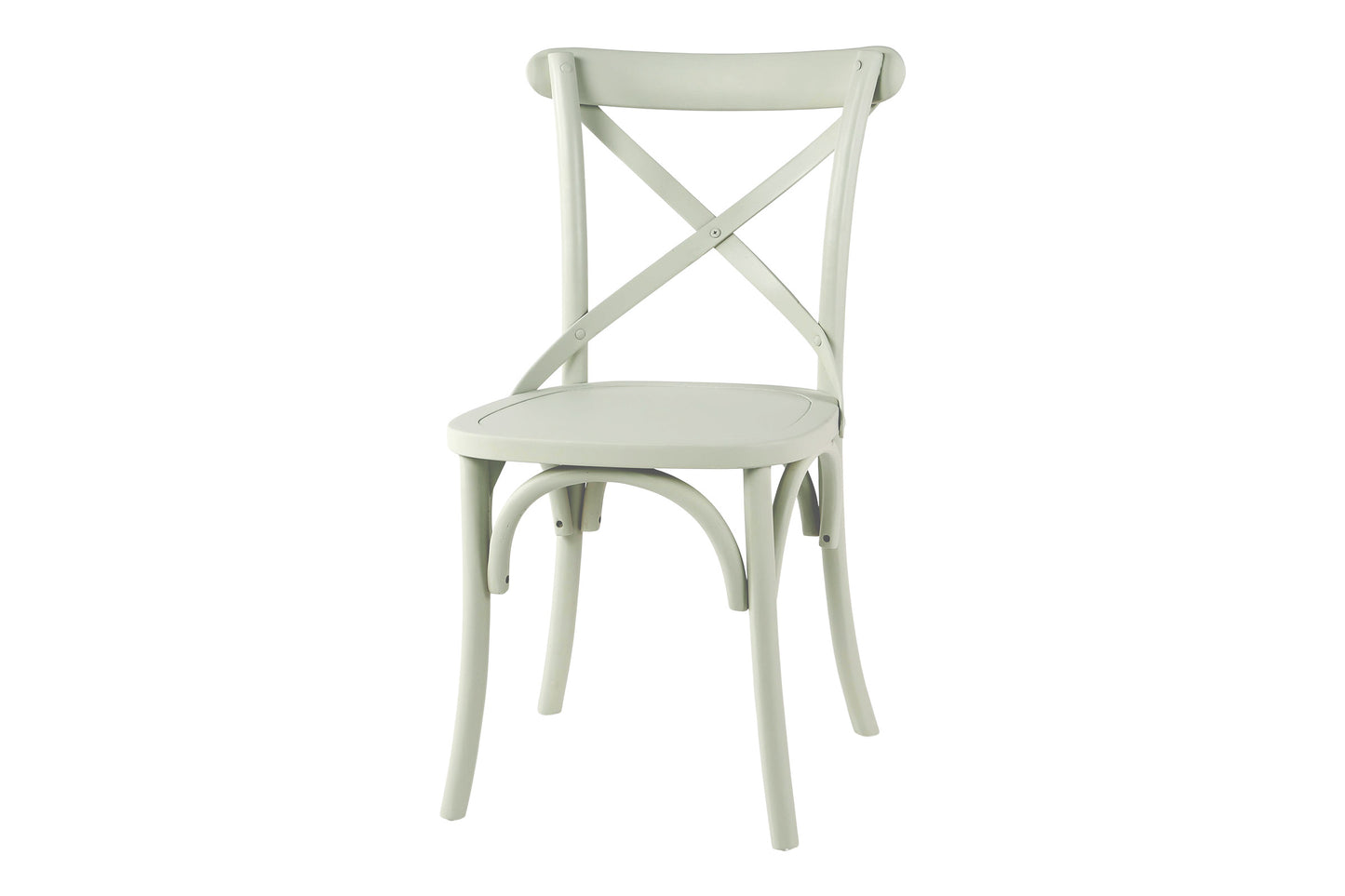 Cross Back Chair - Seafoam