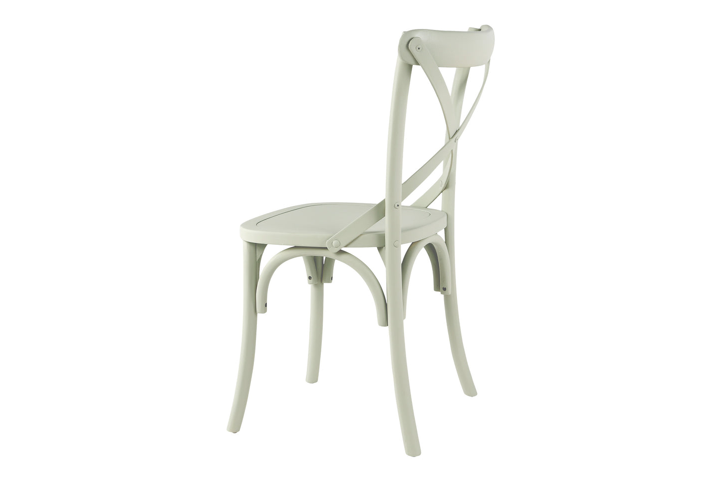 Cross Back Chair - Seafoam