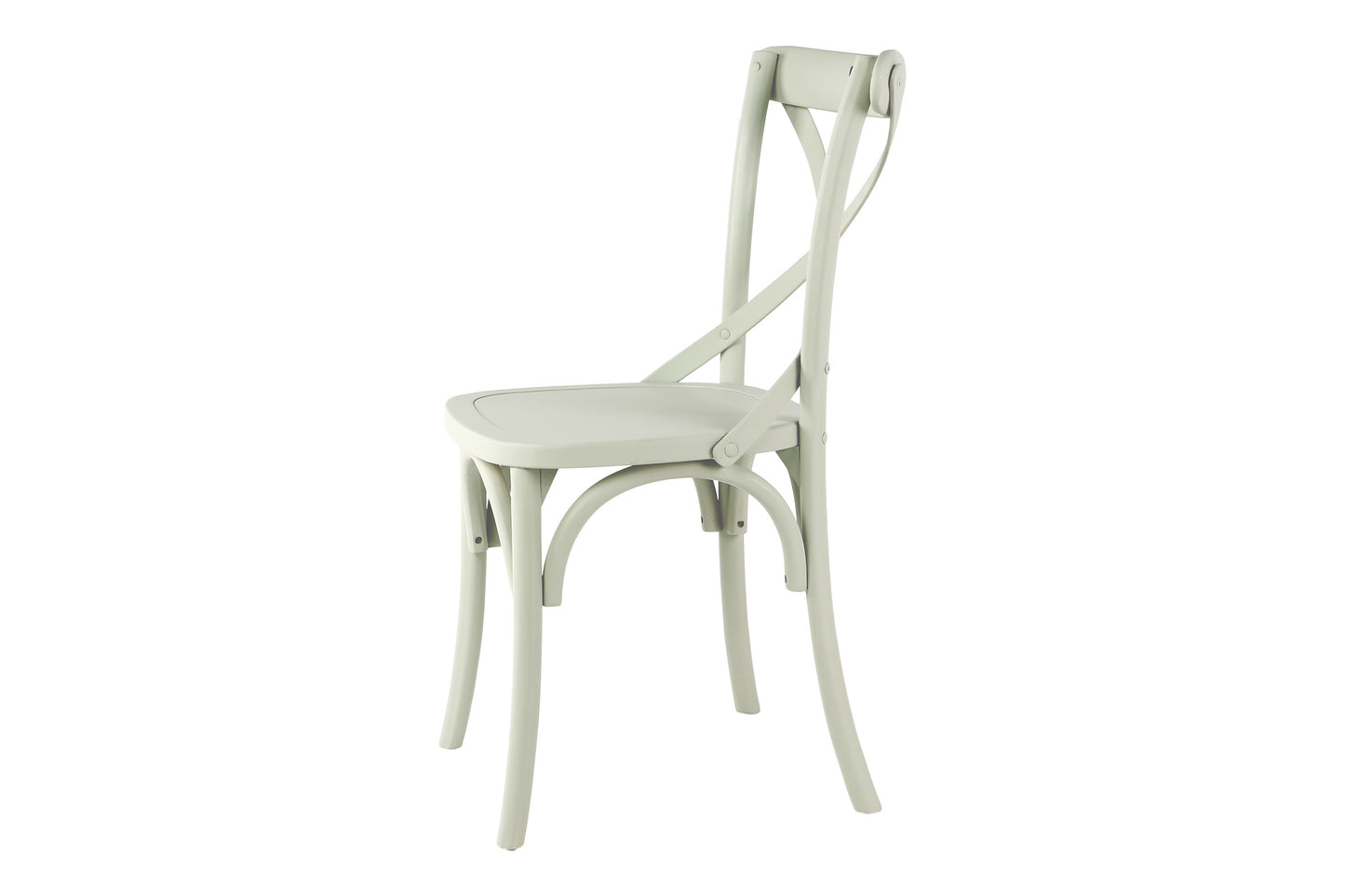 Cross Back Chair - Seafoam