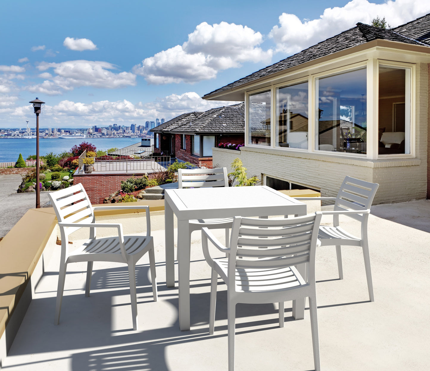 Noosa Outdoor Armchair - White