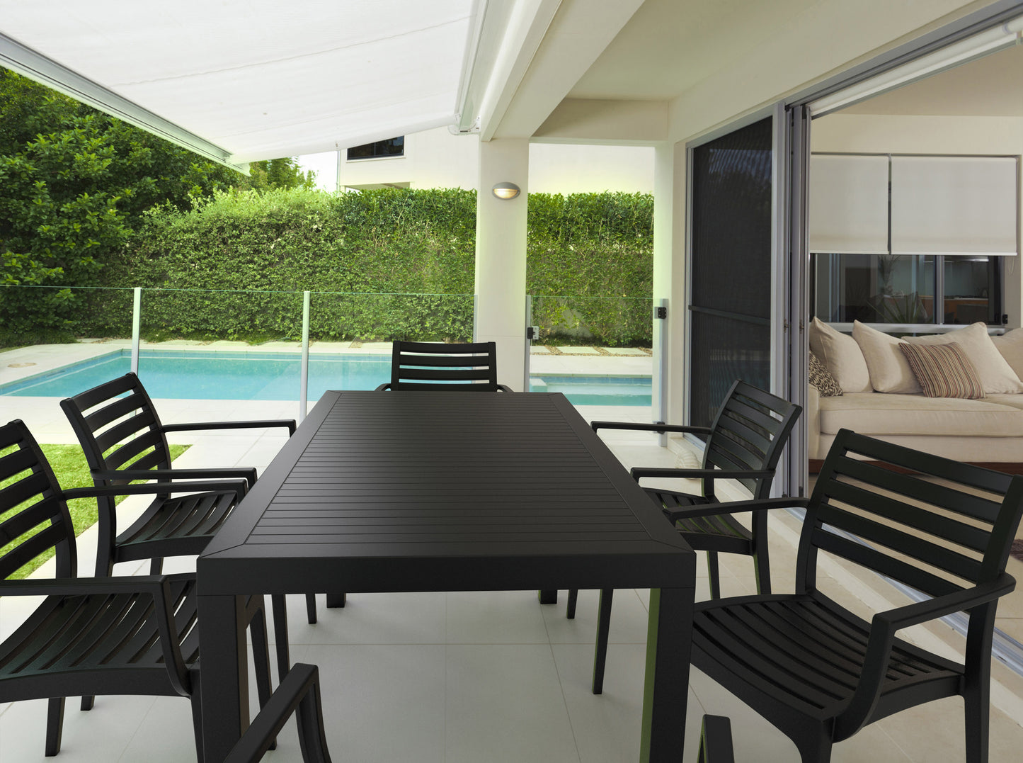 Noosa Outdoor Armchair - Black