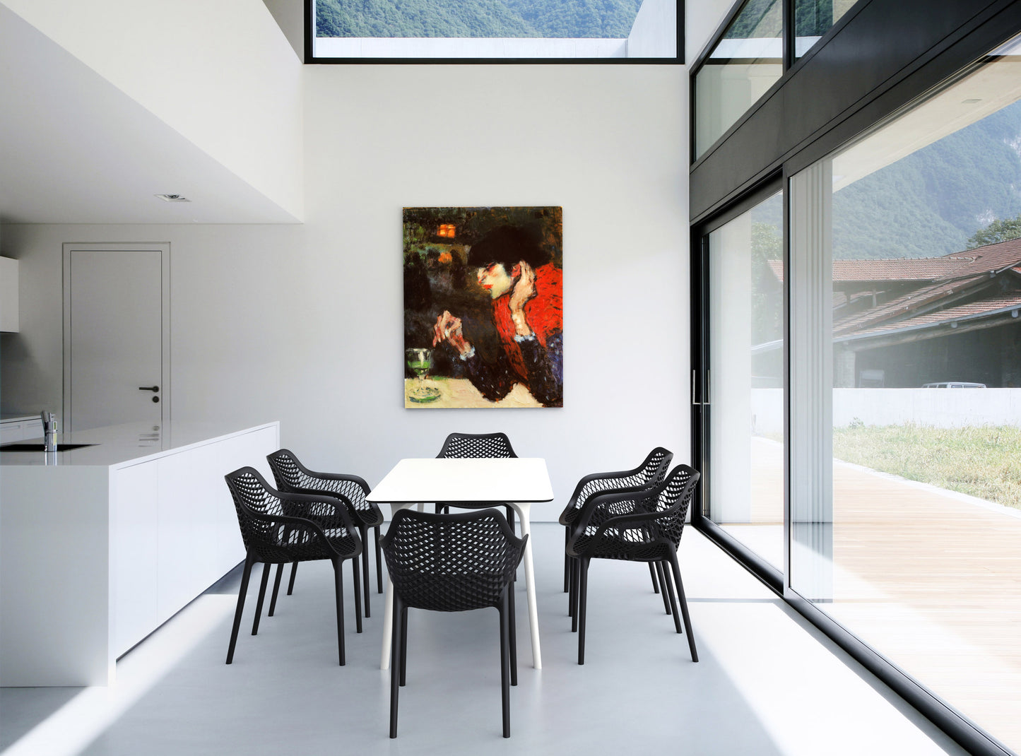 Tangalooma Outdoor Armchair - Black