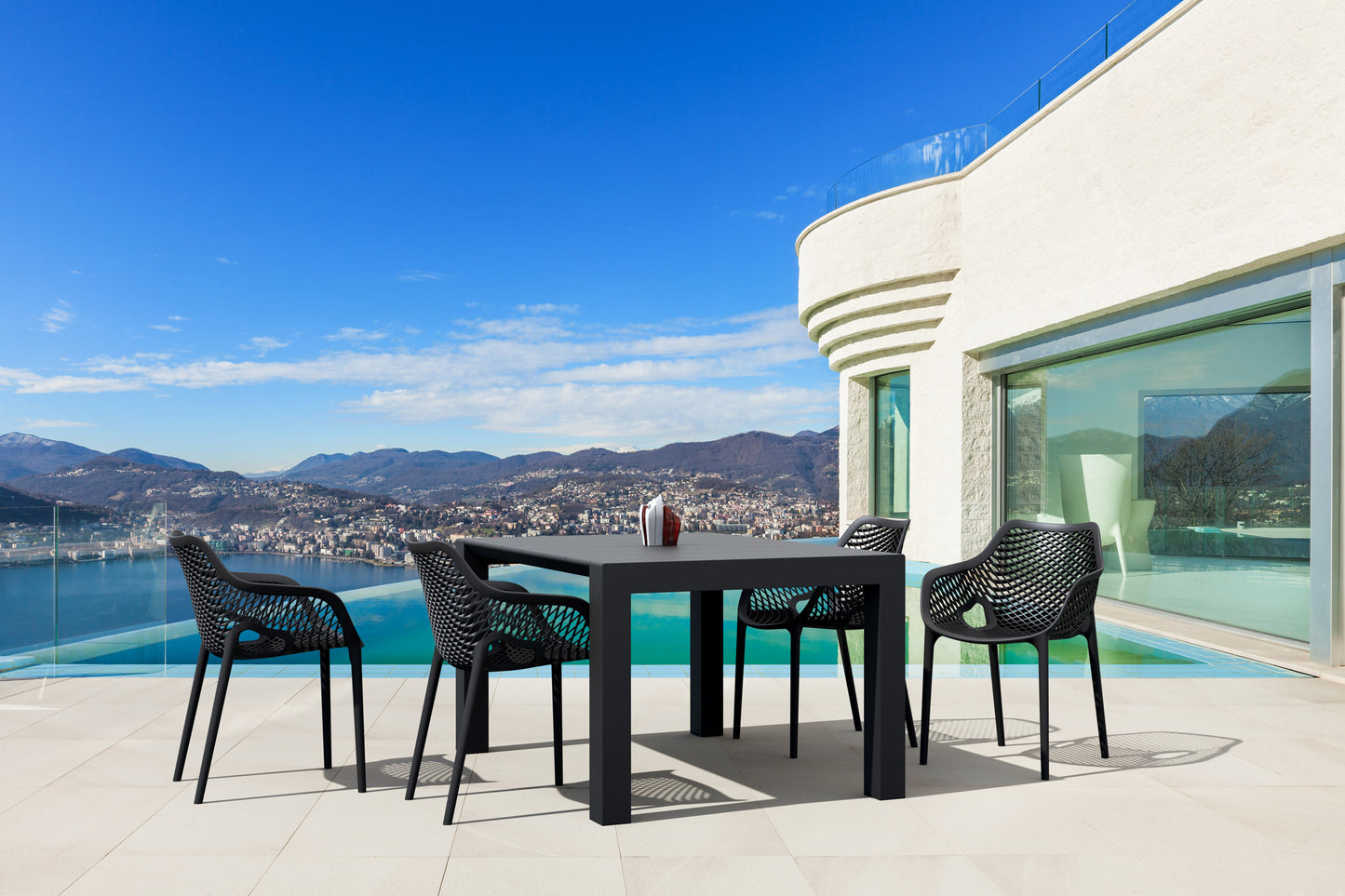 Tangalooma Outdoor Armchair - Black
