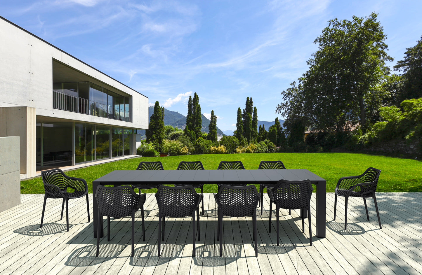 Tangalooma Outdoor Armchair - Black
