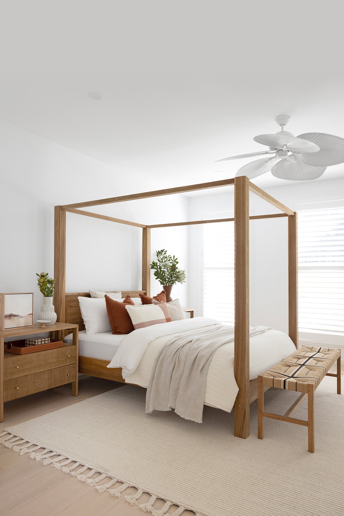 Bulimba Bed - 4 Poster Canopy Bed