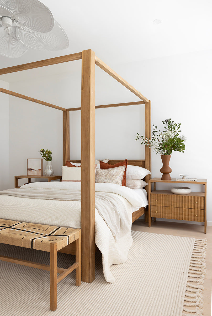 Bulimba Bed - 4 Poster Canopy Bed