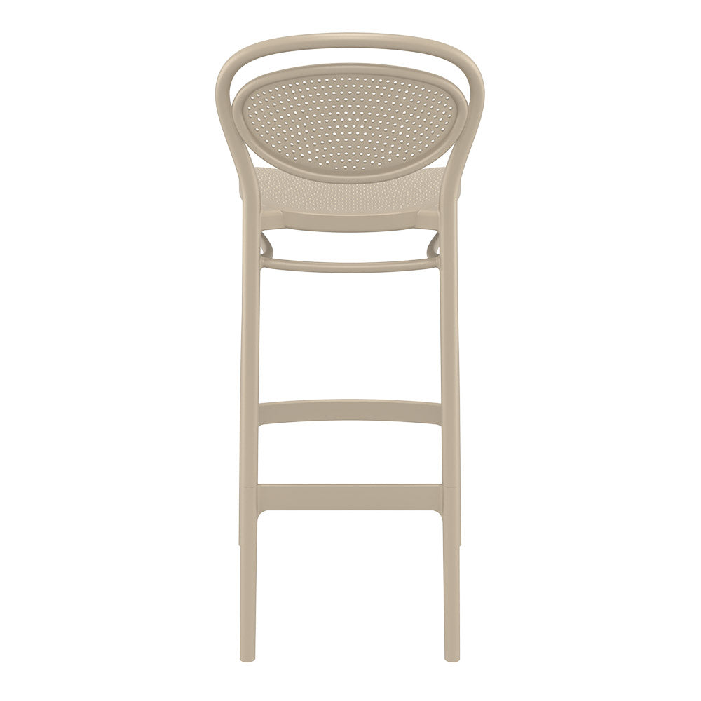 Burleigh Outdoor Barstool - Latte