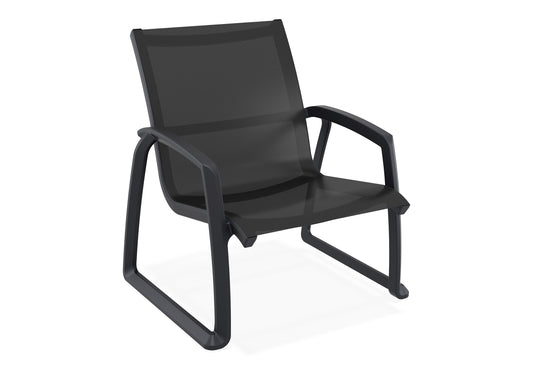 Coolum Outdoor Lounge Armchair - Black
