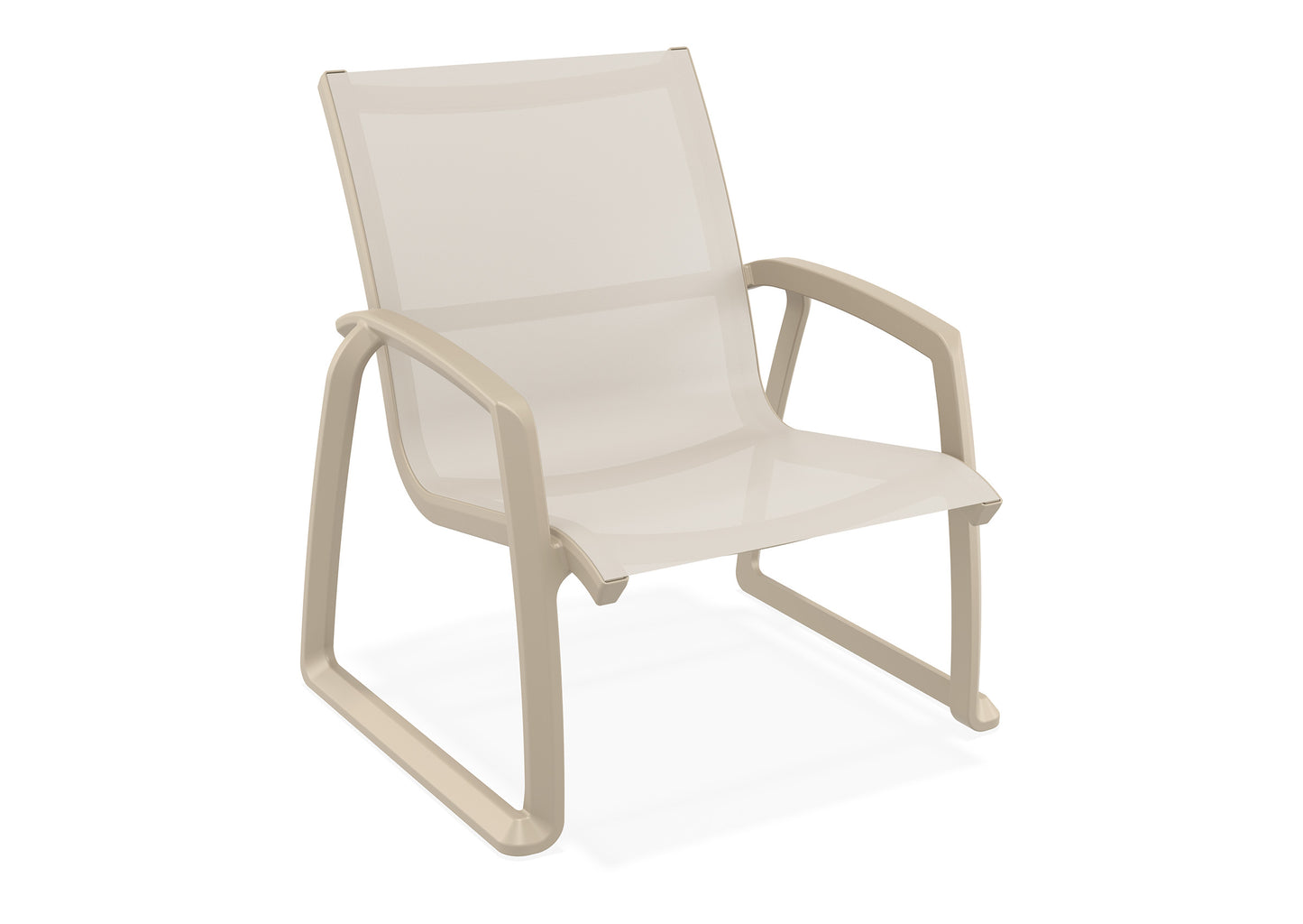 Coolum Outdoor Lounge Armchair - Latte