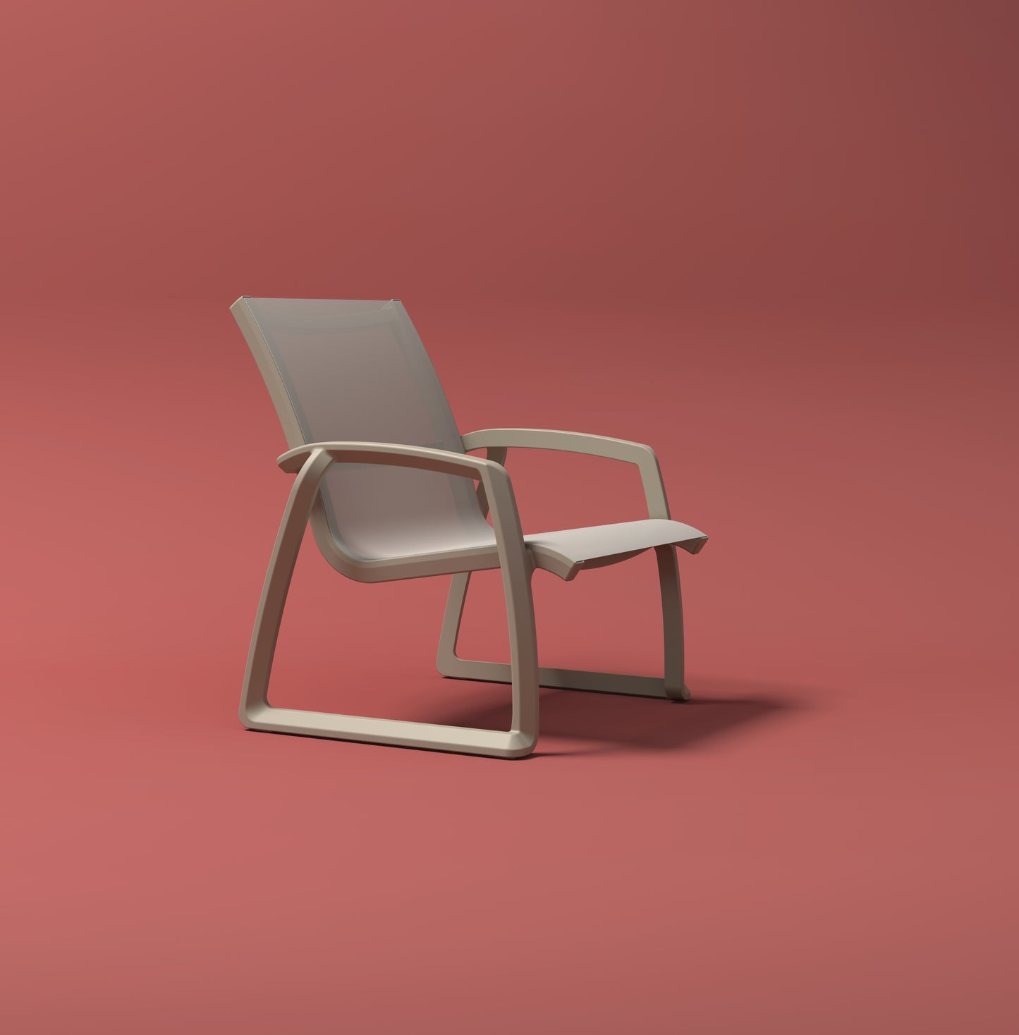 Coolum Outdoor Lounge Armchair - Latte