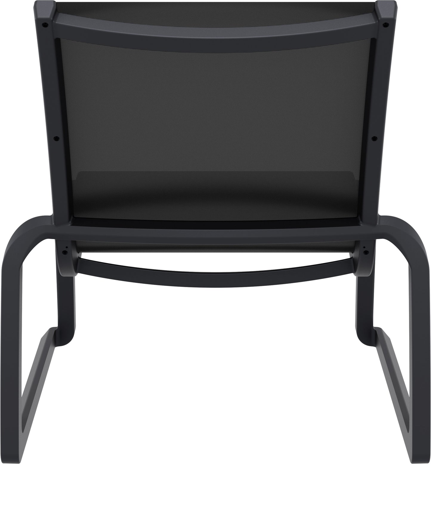Coolum Outdoor Lounge Chair - Black