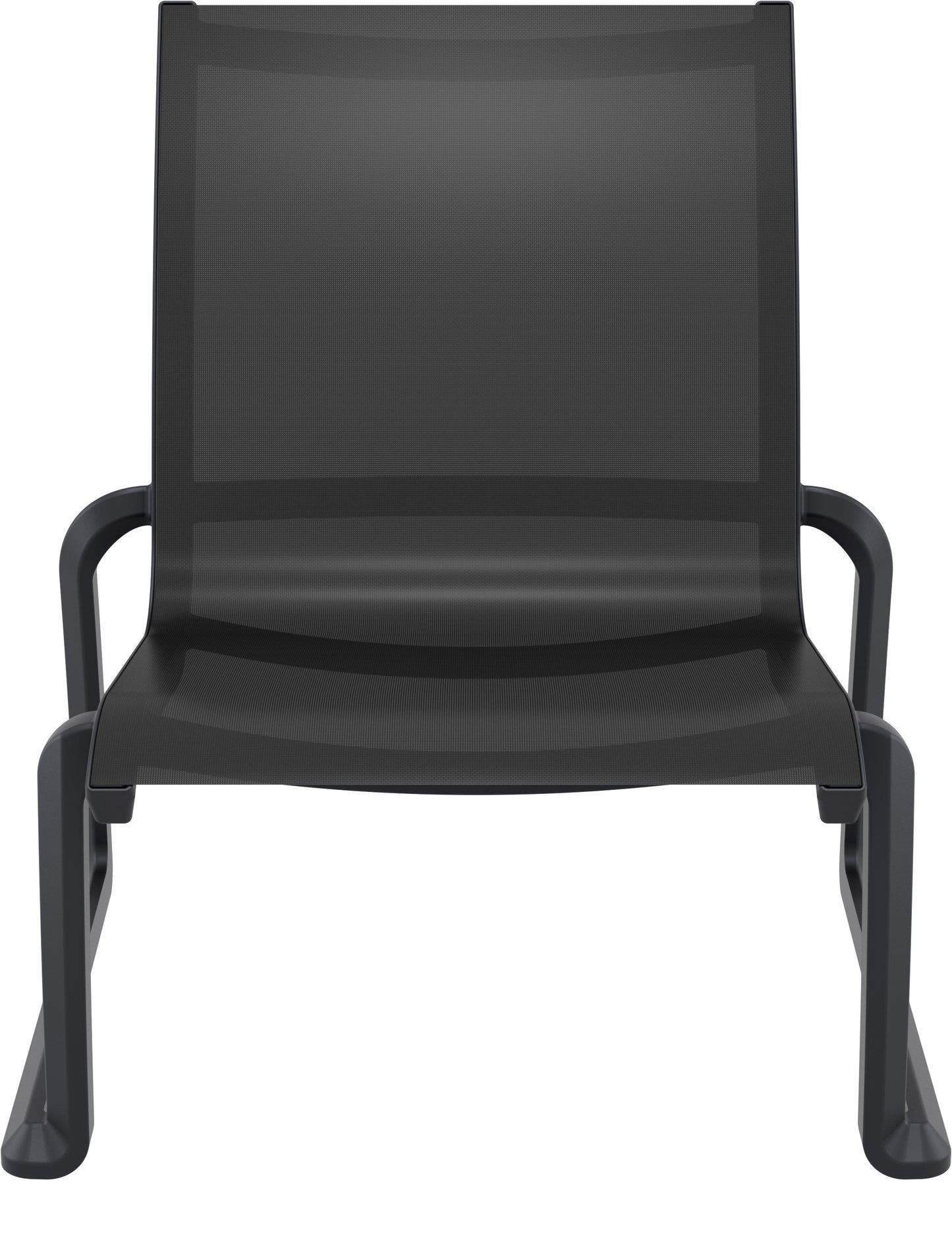 Coolum Outdoor Lounge Chair - Black