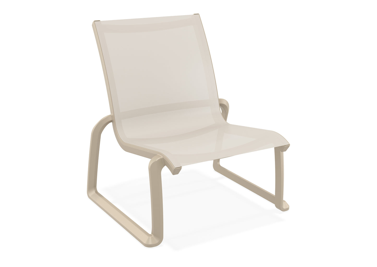 Coolum Outdoor Lounge Chair - Latte
