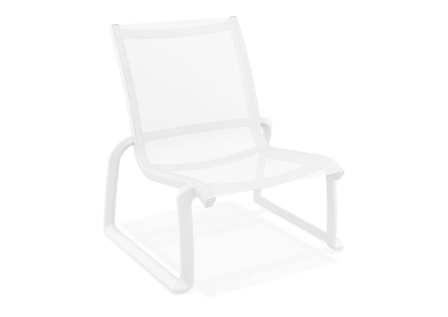 Coolum Outdoor Lounge Chair - White