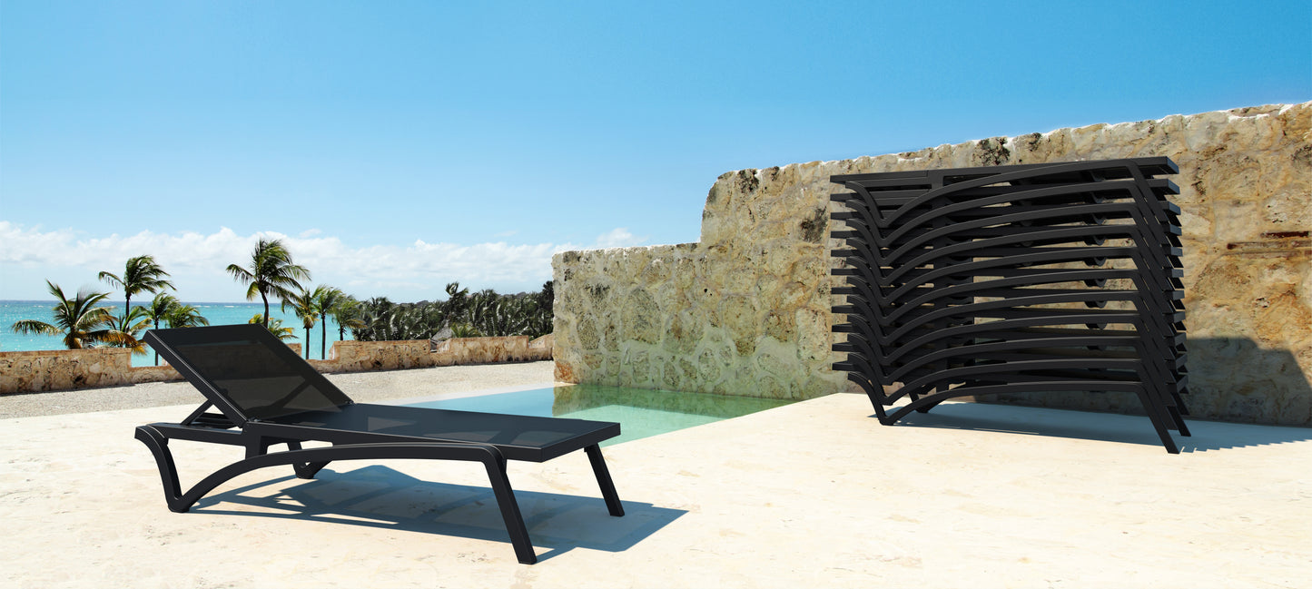 Coolum Sunlounge - Black