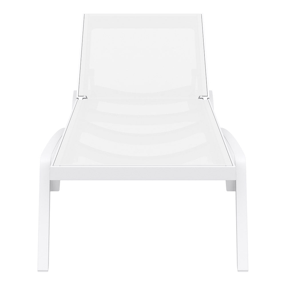 Coolum Sunlounge - White
