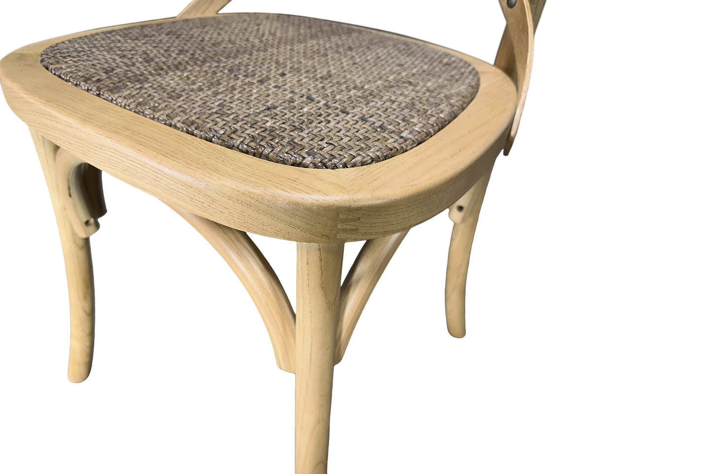 Cross Back Chair - Oak