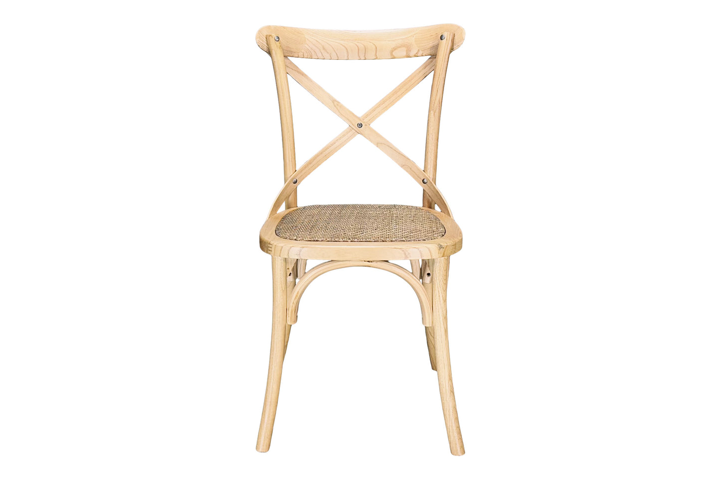 Cross Back Chair - Oak