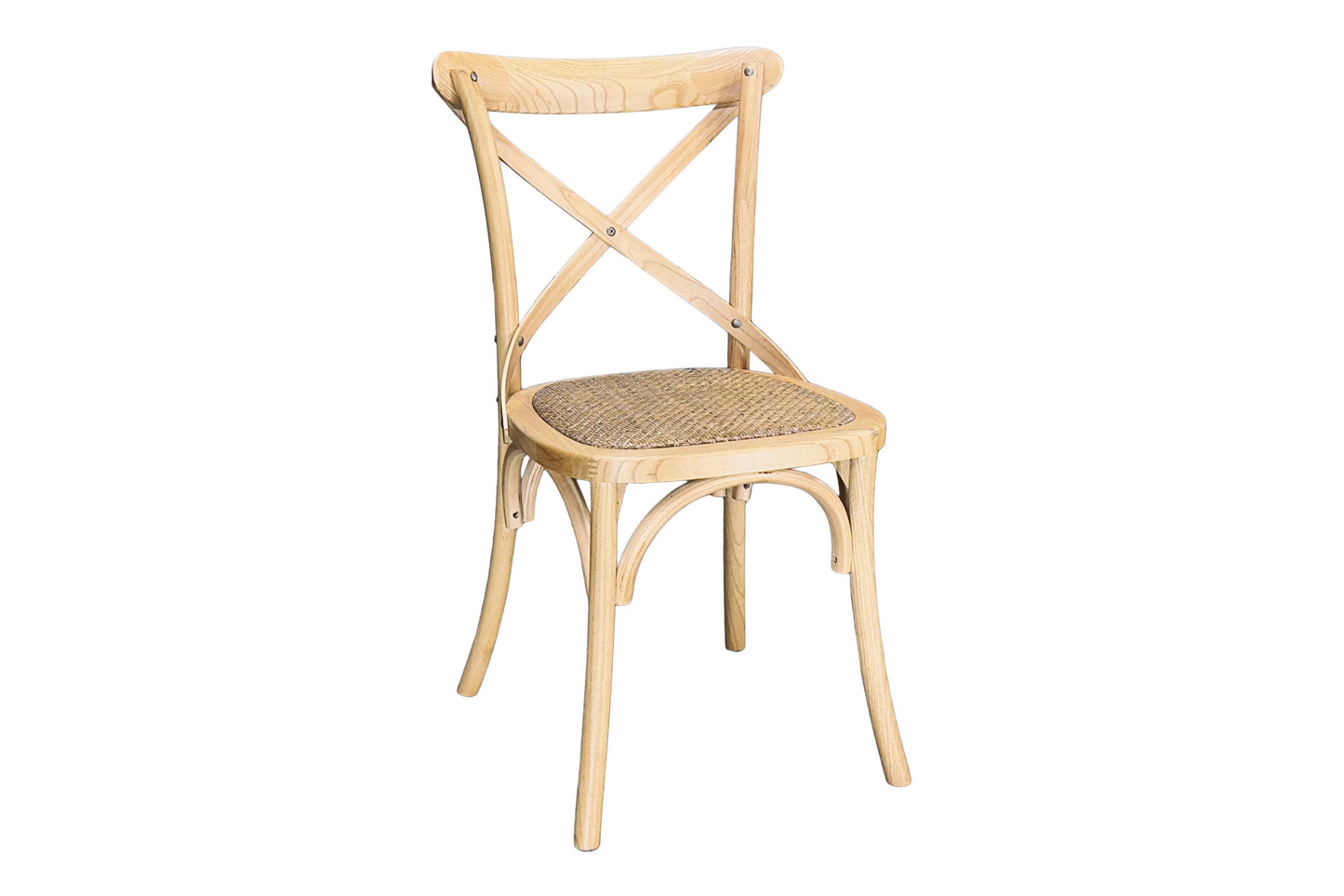 Cross Back Chair - Oak