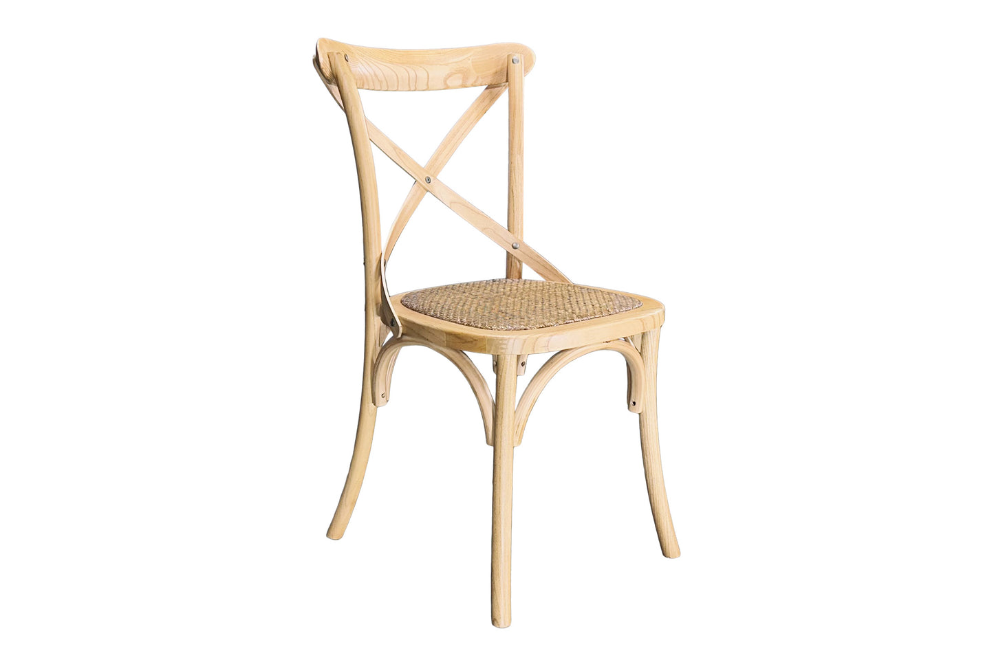 Cross Back Chair - Oak