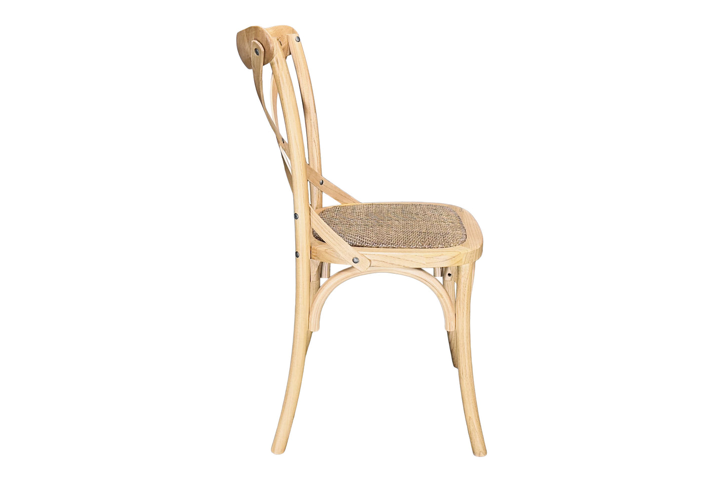 Cross Back Chair - Oak