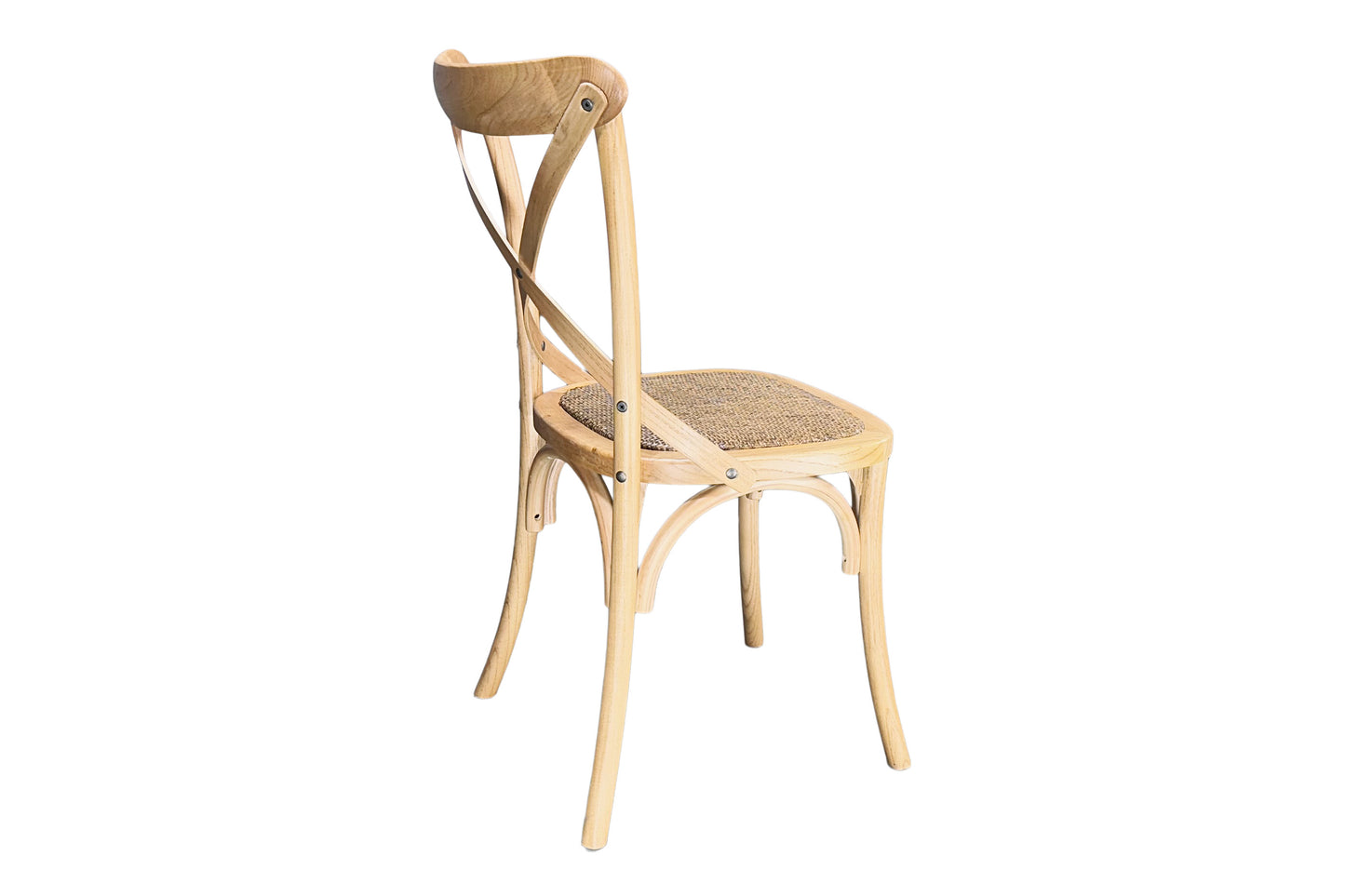 Cross Back Chair - Oak