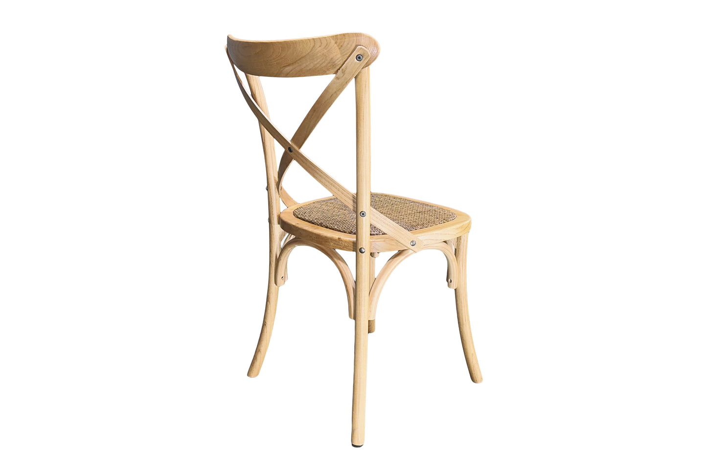 Cross Back Chair - Oak