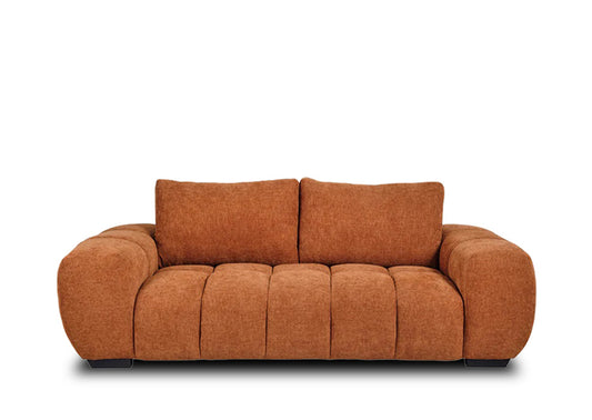 Glow Sofa (3 Seater) Rust