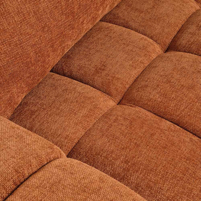 Glow Sofa (3 Seater) Rust