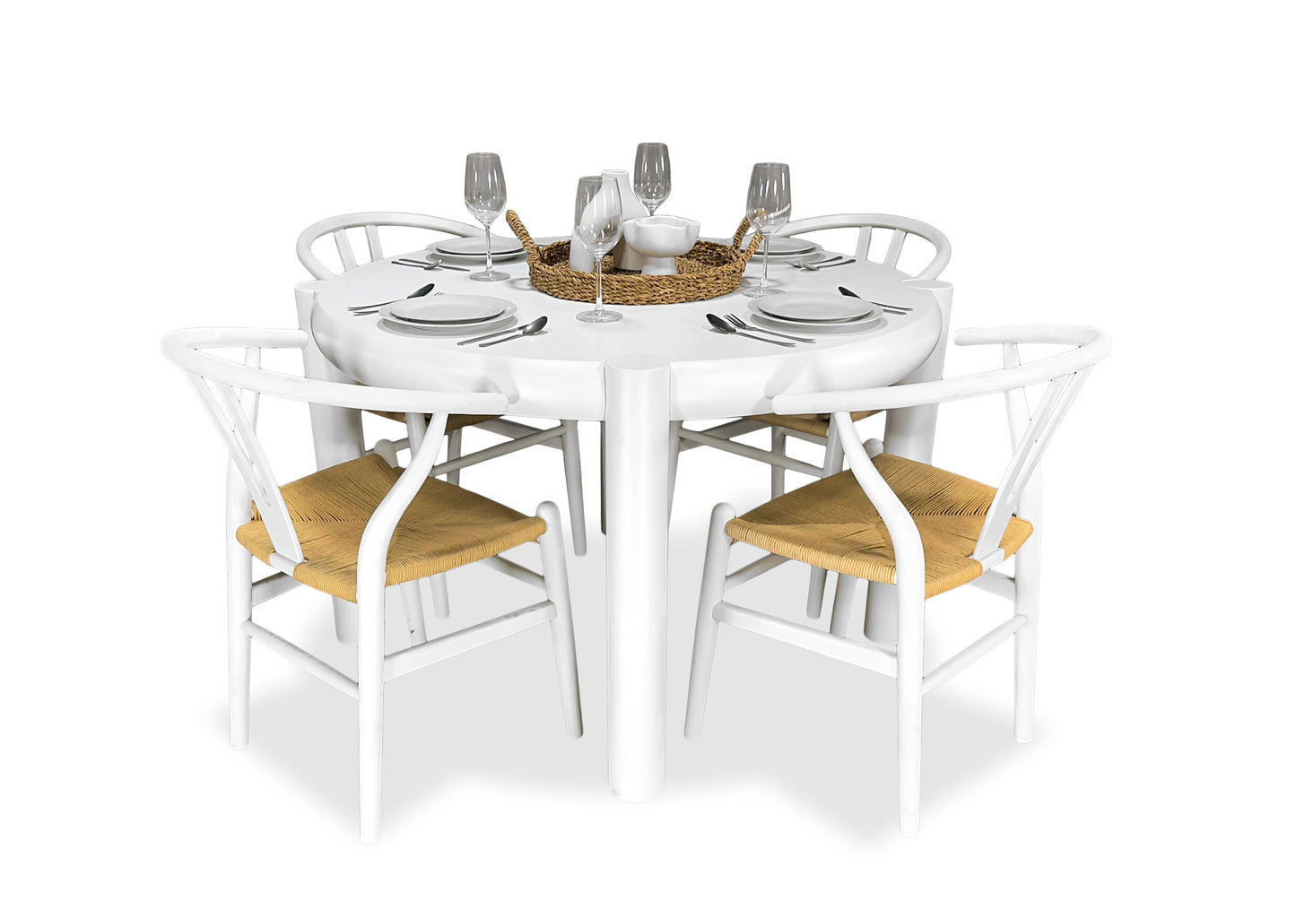 Wishbone Chair - White