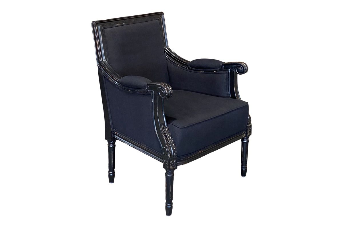 Belle Accent Chair - Black