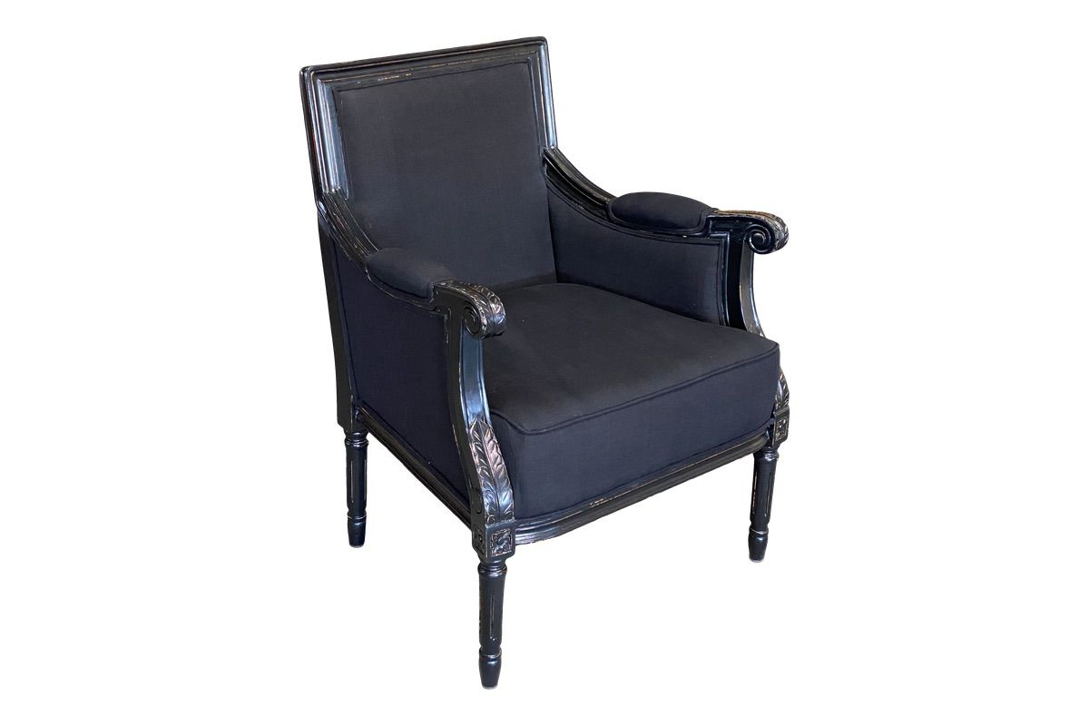 Belle Accent Chair - Black