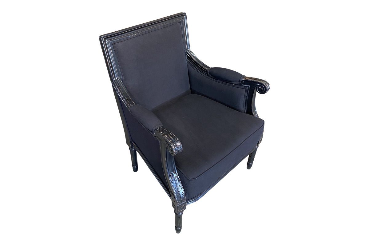 Belle Accent Chair - Black